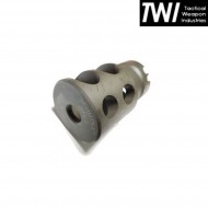 Flash hider dtk-2 zenitco style for rifle ak real type twi (twi-dtk-2)