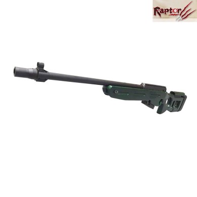 Fucile a molla sv-98 sniper rifle deluxe version raptor (rpt-sv98-std)