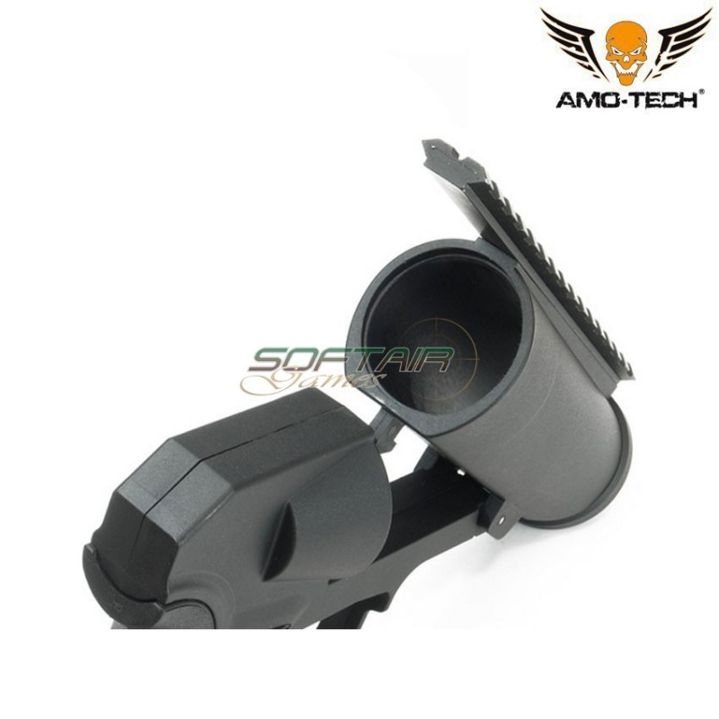 Lancia granate 40mm gas pistol short type black amo-tech® (amt-87)