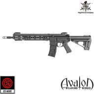 Electric rifle avalon calibur carbine black without hardcase vfc (av1-m4_si_m-bk01)
