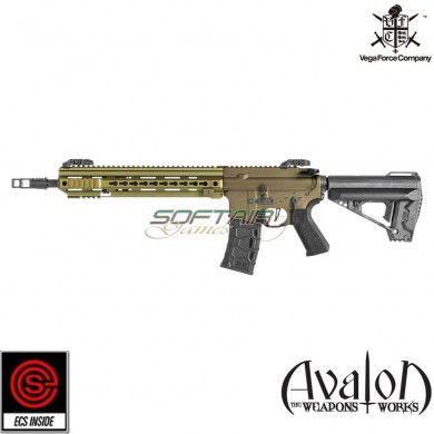 Fucile elettrico avalon calibur carbine fde senza valigia vfc (av1-m4_si_m-tn01)