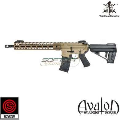 Electric rifle avalon saber carbine fde without hardcase vfc (av1-m4_saber_m-tn01)