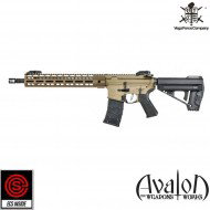 Fucile elettrico avalon saber carbine fde senza valigia vfc (av1-m4_saber_m-tn01)