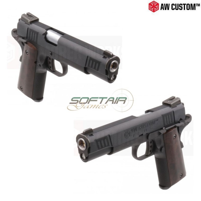 Pistola a gas 1911 iconic black armorer works (aw-026389)