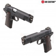 Gas gbb pistol 1911 iconic black armorer works (aw-026389)