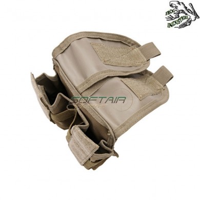 Tasca doppia per granate a mano coyote frog industries® (fi-003567-tan)