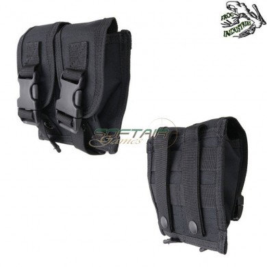 Tasca doppia per granate black frog industries® (fi-003569-bk)