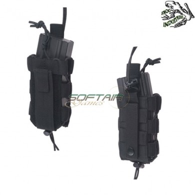 Universal elastic pouch black frog industries® (fi-021180-bk)