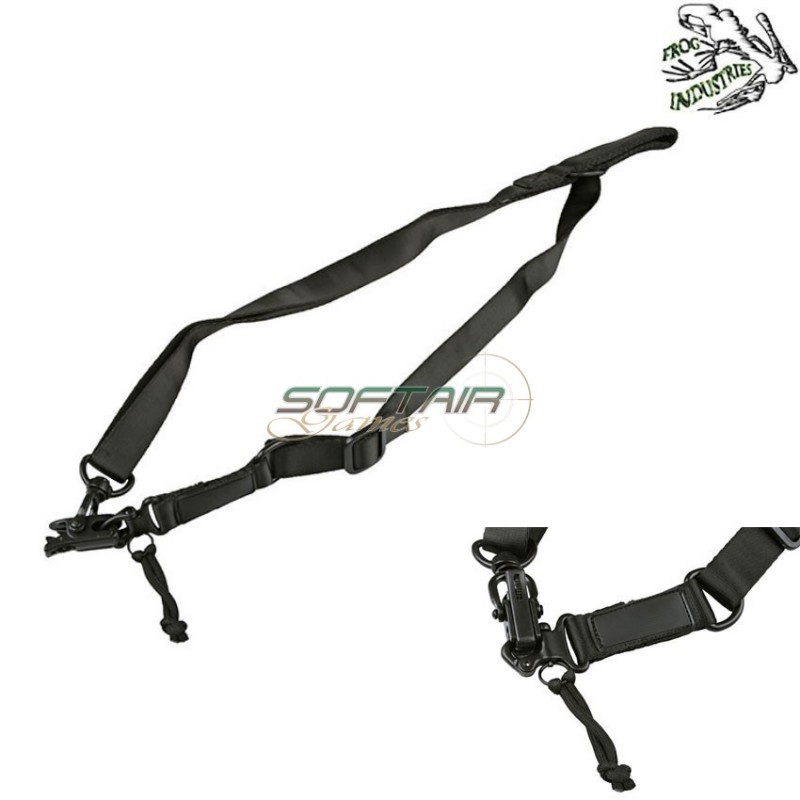 Cinghia m2 uno/due punti black frog industries® (fi-sl3bk)