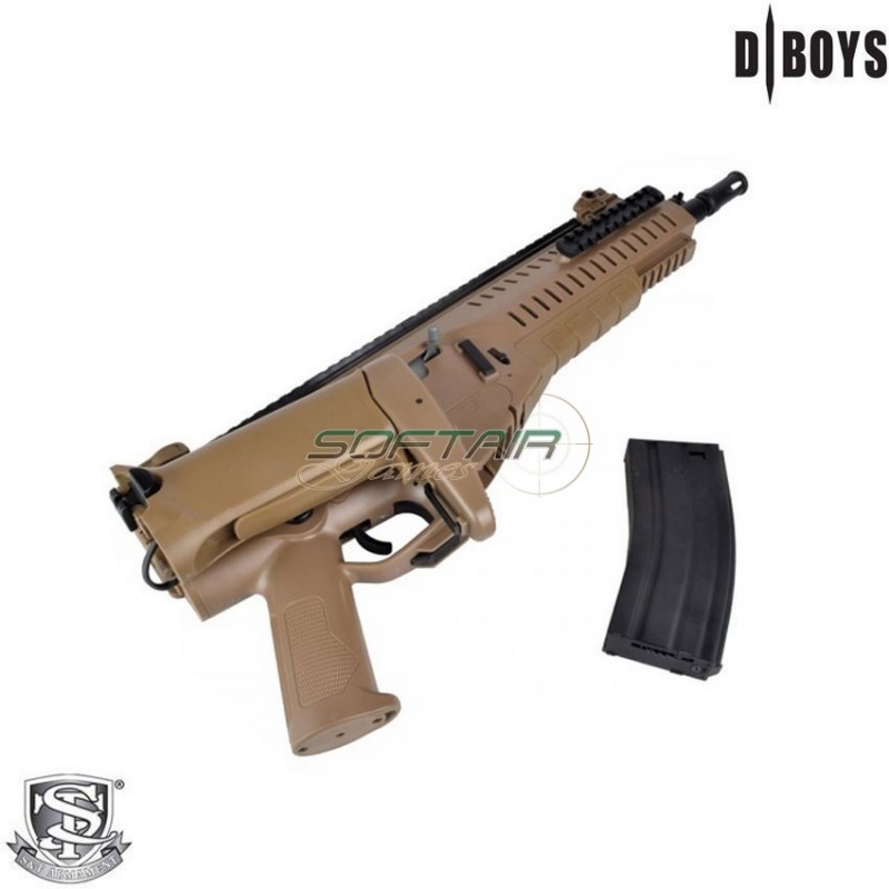 Electric rifle beretta arx160 flat dark earth sporty version dboys (2381t)