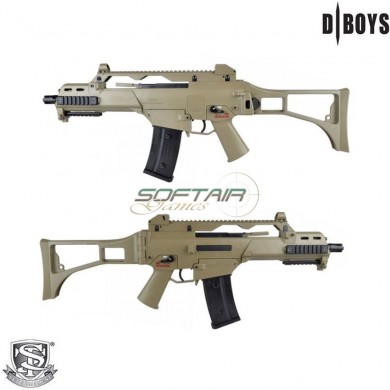 Fucile elettrico g36c flat dark earth dboys (4781t)