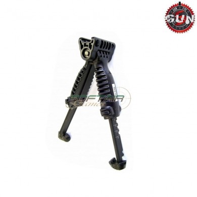 Bipiede tattico grip black gun five (gf-b25b)