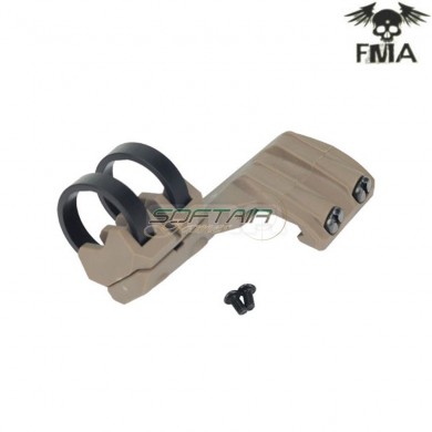 Light mount battery clip sinistro dark earth fma (fma-tb1009-de1)