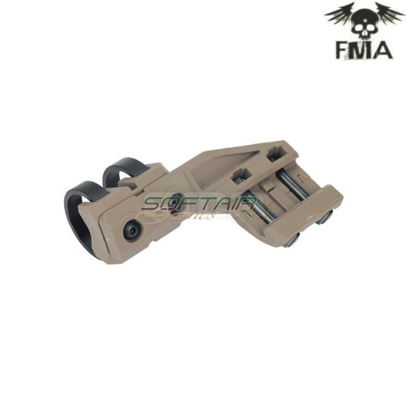 Light mount battery clip right dark earth fma (fma-tb1009-de2)