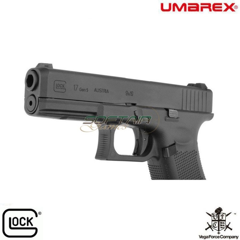 Gas pistol glock 17 g17 gen.5 black gbb vfc umarex (um-2.6457)