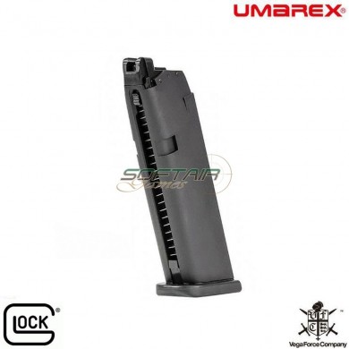 Caricatore a gas 22bb black per glock 17 g17 gen.5 vfc umarex (um-2.6457.1)