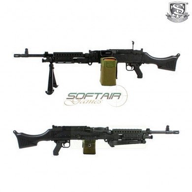Mitragliatrice Elettrica M240 Bravo Black S&t (st-m240-bravo-bk)