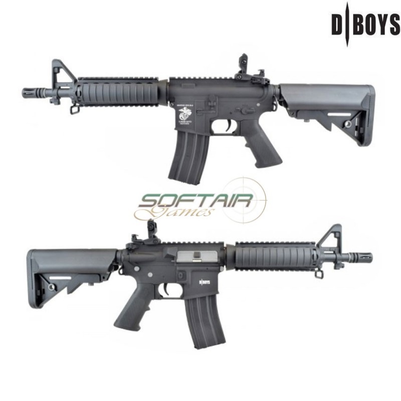 Fucile elettrico m4 cqbr metal version black dboys (4981M)