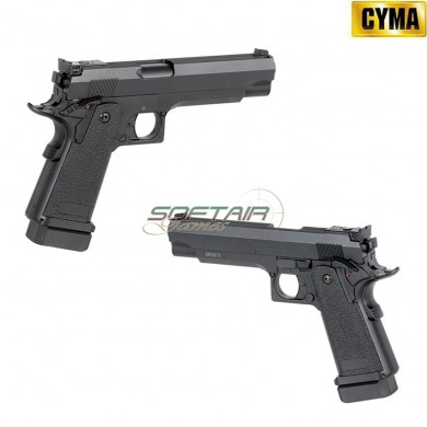 Pistola elettrica hi-capa black aep full set mosfet version cyma (cm-110886)