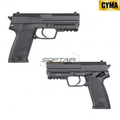 Pistola elettrica usp st8 black aep full set mosfet version cyma (cm-110883)