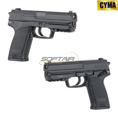Pistola elettrica usp st8 black aep full set mosfet version cyma (cm-110883)