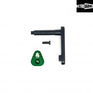 Cnc Magazine Catch M4-b Green Retroarms (ra-7039)