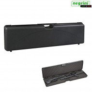 Valigia rigida per fucile nera cm 130.5x32.5x13 Negrini (1640sec-bk)