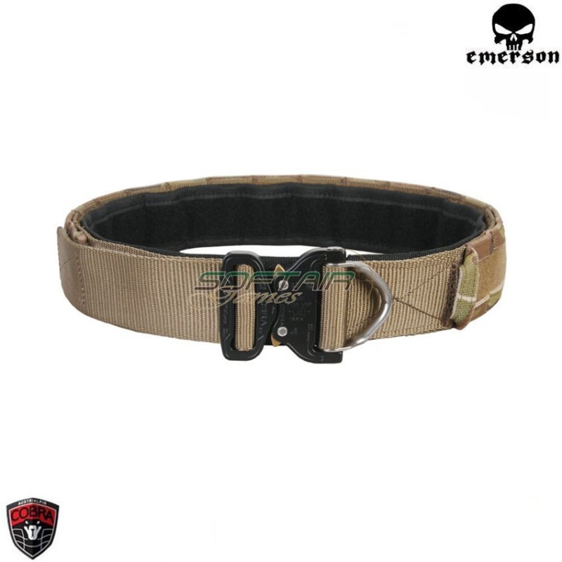 Combat cobra belt 1.75/2" coyote brown emerson (em9342cb)