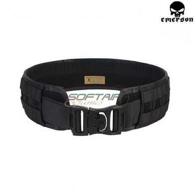 Cinturone molle load bearing tactical utility black emerson (em9241b)