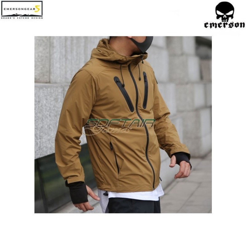 Hattori skin windbreaker coyote brown emerson (ems6872cb)