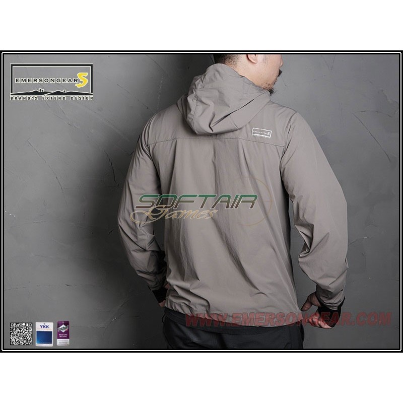 Hattori skin windbreaker gray emerson (ems6872g)