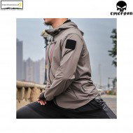 Giacca hattori skin windbreaker gray emerson (ems6872g)