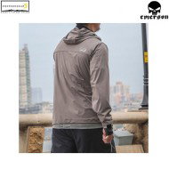 Giacca hattori skin windbreaker gray emerson (ems6872g)