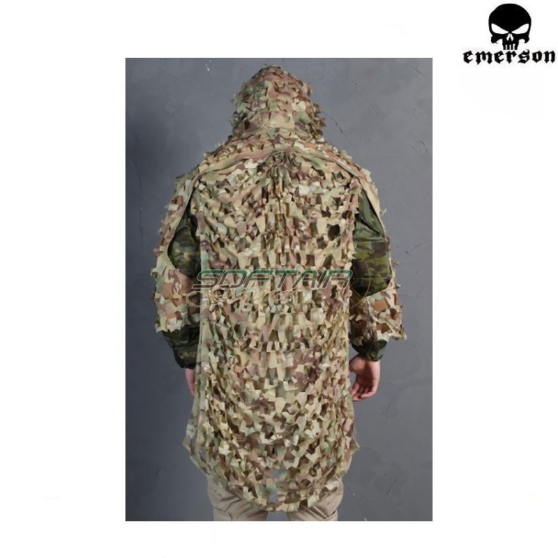 Giacca ghillie scorpion style multicam emerson (em6975)
