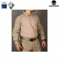 Tactical g3 combat shirt khaki emerson (em9422kh)