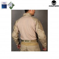 Tactical g3 combat shirt khaki emerson (em9422kh)