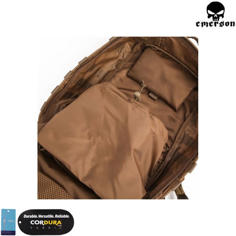 Zaino city slim 21 litri coyote brown emerson (em5803-cb)