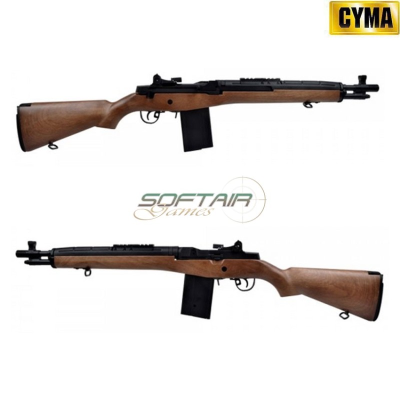 Electric Rifle M14 Socom Wood Cyma Cm032w Soc