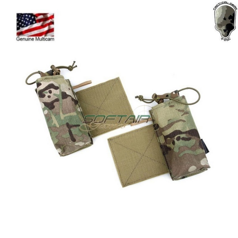 Ss style radio type pouches set multicam genuine usa® tmc (tmc-3055-mc)