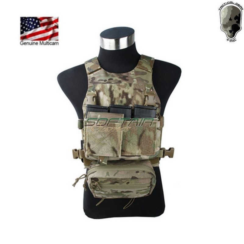 Fighter plate carrier full set multicam genuine usa® tmc (tmc-3171-mc)