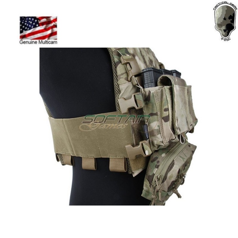 Fighter plate carrier full set multicam genuine usa® tmc (tmc-3171-mc)