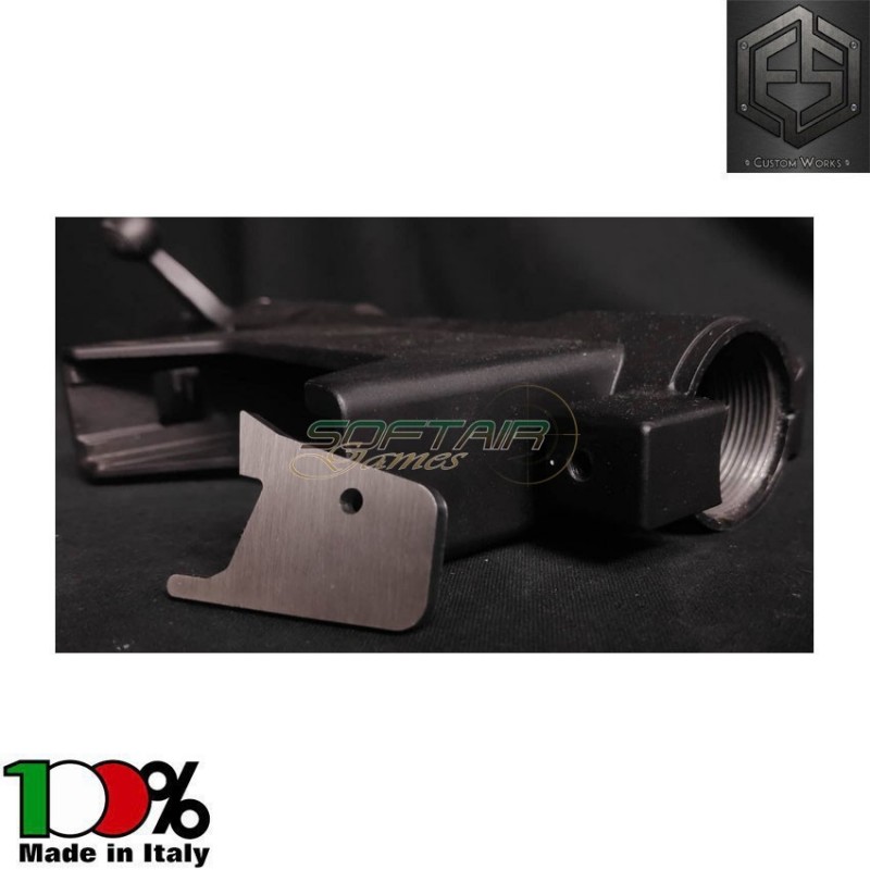 Tooth hulk monolithic steel for ares amoeba striker as01 e.s. custom works (escw-28)