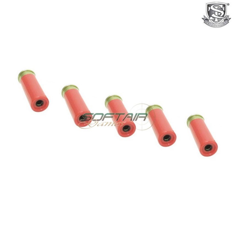 Set 5 cartucce per fucile shotgun M1887 s&t (st-310021)