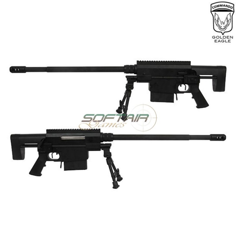 Spring rifle m200 nemesis vanquish lmr sniper golden eagle (ge-211900)