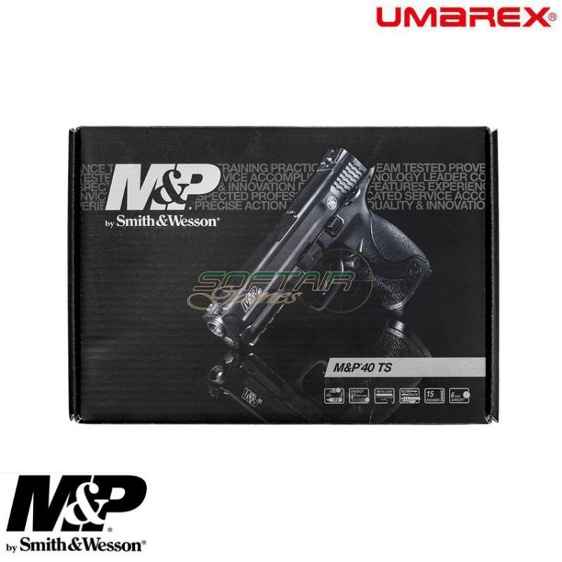 Co2 pistol s&w m&p 40 ts black umarex (um-2.6448)