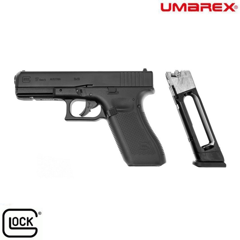 Pistola a co2 glock 17 gen.5 black umarex (um-30621)