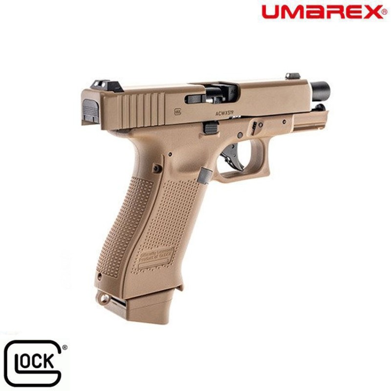Co2 pistol glock 19X flat dark earth umarex (um-30618)