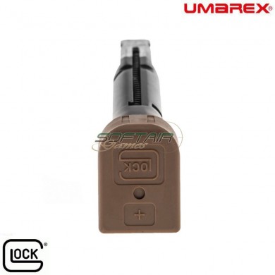 Co2 magazine 14bb bk/fde for glock 19x umarex (um-30624)