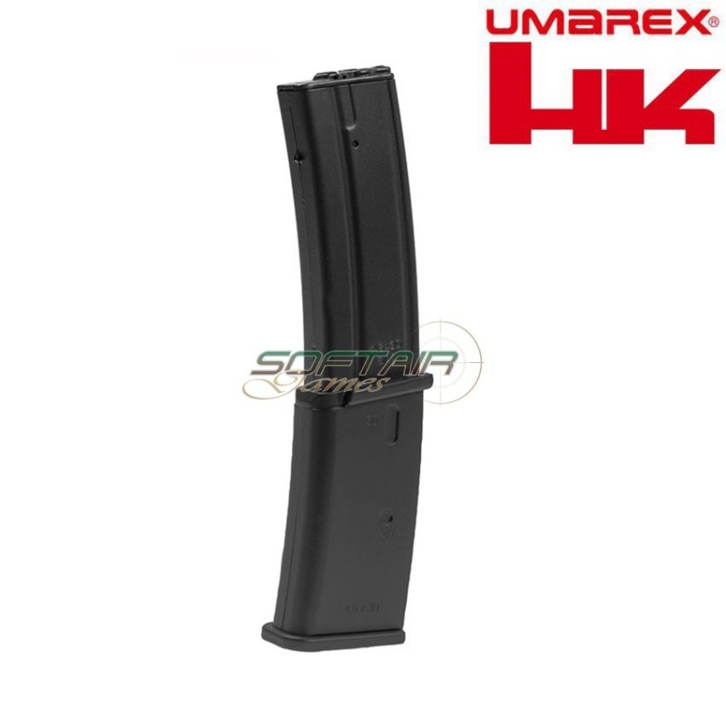 Caricatore official version hk maggiorato 165bb black per mp7 sportline umarex (um-2.5619.1)