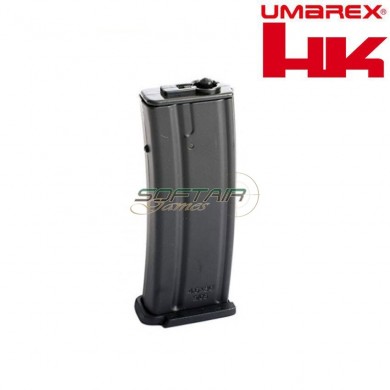 Caricatore official version hk monofilare short 30bb black per mp7 sportline umarex (um-2.5619.2)